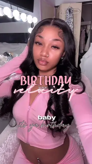 baby its ya birthday CapCut template preview