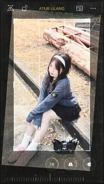 Frame iPhone CapCut template preview