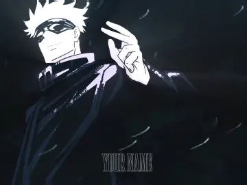 Free Gojo Edit CapCut template preview