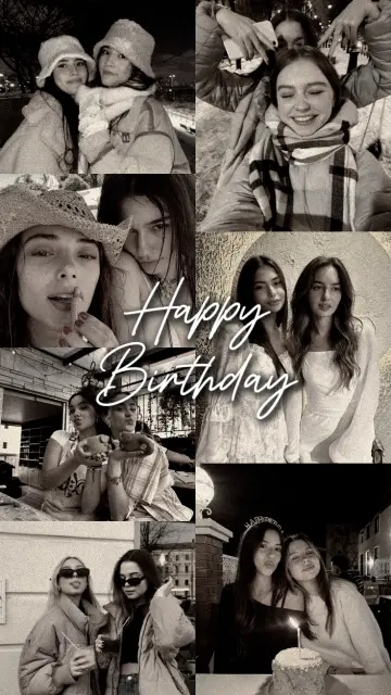 Happy Birthday CapCut template preview