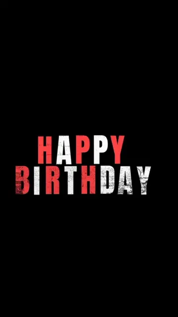 Happy birthday > CapCut template preview