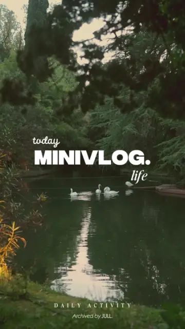 Mini Vlog~ CapCut template preview