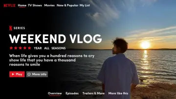 Netflix Vlog CapCut template preview