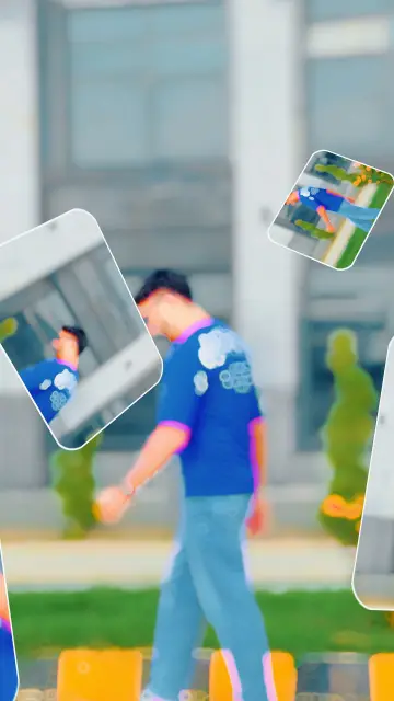 Trending Slowmotion CapCut template preview